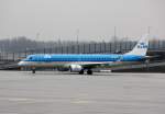 KLM Embraer ERJ 195 PH EZC Flughafen Munchen 19.02.2011
