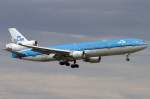 KLM, PH-KCK, McDonnell Douglas, MD-11, 25.08.2011, YUL, Montreal, Canada             