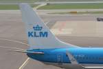 KLM Royal Dutch Airlines, PH-BGB  Regenwulp - Whimbrel , Boeing, 737-800 wl (Seitenleitwerk/Tail)), 25.05.2012, AMS-EHAM, Amsterdam (Schiphol), Niederlande 