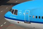 KLM Royal Dutch Airlines, PH-KCE  Audrey Hepburn , McDonnell Douglas, MD-11 (Bug/Nose), 25.05.2012, AMS-EHAM, Amsterdam (Schiphol), Niederlande 


