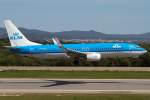 KLM, PH-BXG, Boeing, B737-8K2, 10.05.2012, GRO, Girona, Spain         