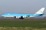 KLM Boeing 747 400 in AMS am 05.05.2013