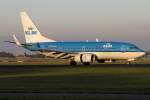 KLM, PH-BGX, Boeing, B737-7K2, 06.10.2013, AMS, Amsterdam, Netherlands         