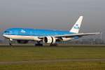 KLM, PH-BQB, Boeing, B777-206ER, 07.10.2013, AMS, Amsterdam, Netherlands      