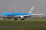 KLM, PH-BQC, Boeing, B777-206ER, 07.10.2013, AMS, Amsterdam, Netherlands      