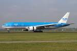 KLM, PH-BQL, Boeing, B777-206ER, 07.10.2013, AMS, Amsterdam, Netherlands          
