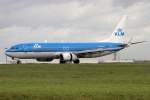 KLM, PH-BXY, Boeing, B737-8K2, 23.10.2013, CDG, Paris, France          