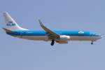 KLM, PH-BXU, Boeing, B737-8BK, 02.06.2014, BCN, Barcelona, Spain         