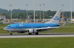 PH-BGR KLM Royal Dutch Airlines Boeing 737-7K2(WL)  am 12.05.2015 gelandet in München