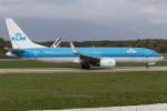 KLM, PH-BXG, Boeing, B737-8K2, 17.10.2015, GVA, Geneve, Switzerland         