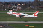 A320, OE-LOI, Lauda, Düsseldorf, 12.3.2020