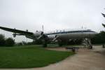 Lufthansa Lockheed L 1049G   Super Constellation  D-ALIN im strmenden Regen in der Luftfahrtausstellung bei Hermeskeil im Jahr 2007
