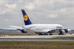 Lufthansa (LH-DLH), D-AIMD  Zürich , Airbus, A 380-841, 06.04.2017, FRA-EDDF, Frankfurt, Germany