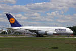 Lufthansa, D-AIMM, Airbus A380-841,  Delhi , 21.Mai 2017, FRA Frankfurt am Main, Germany.