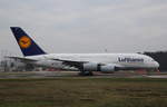 Lufthansa, D-AIMH, MSN 0070,Airbus A 380-841,13.01.2018, FRA-EDDF, Frankfurt, Germany (Name: New York) 