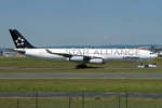 Lufthansa Airbus A340-313 D-AIGX, cn(MSN): 354,  Star Alliance ,
Frankfurt Rhein-Main International, 26.05.2017.
