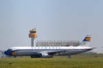 Lufthansa Airbus A321 D-AIDV Retro Livery vor dem Start am Airport Hamburg Helmut Schmidt am 08.04.18