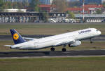 Lufthansa, Airbus A 321-231, D-AIDT, TXL, 19.04.2019