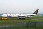 Lufthansa, Airbus A340-313 D-AIGN, cn(MSN): 213,  Star Alliance ,
Frankfurt Rhein-Main International, 24.05.2019.