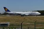 Boeing 747-830 - LH DLH Lufthansa 'Sachsen-Anhalt' - 37830 - D-ABYF - 23.08.2019 - EDDF