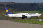 Lufthansa, D-ABXO, Boeing B737-330, msn: 23873/1489,  Schwäbisch Gmünd , 09.April 2007, ZRH Zürich, Switzerland.