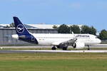 D-AINV , Lufthansa , Airbus A320-271N  Erding  ,  Berlin-Brandenburg  Willy Brandt  , BER , 04.09.2022 ,