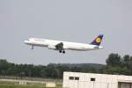 Lufthansa Airbus A 321-131 D-AIRO Fughafen Mnchen 12.08.2009