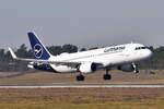 D-AIZW , Lufthansa , Airbus A320-214(WL)  Wesel  , Berlin-Brandenburg  Willy Brandt  , BER , 01.03.2023 ,