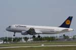 Lufthansa Airbus A 320-211 D-AIPE Flughafen Mnchen 17.05.2009