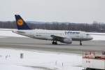 Lufthansa Airbus A 319-100 D-AILC Rsselsheim Flughafen Mnchen 02.02.2010