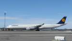 Lufthansa Airbus A 340-642 D-AHIN Flughafen Mnchen 22.02.2010