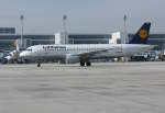 Lufthansa Airbus A 320-211 Deggendorf D-AIPF Flughafen Mnchen 04.03.2010