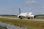 Lufthansa Airbus A350-941 D-AIXB rollt zum Terminal in Frankfurt 13.6.2026