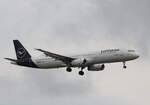 Lufthansa, Airbus A 321-131, D-AIRA  Finkenwerder , BER, 09.06.2026