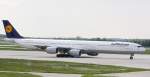 Lufthansa Airbus A 340-642X D-AIHU Flughafen Mnchen 26.05.2010