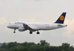Lufthansa Airbus A 320-200 Mannheim D-AIPX Flughafen Mnchen 02.08.2010