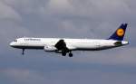 Lufthansa Airbus A 321-231 D-AISL Arnsberg Flughafen Mnchen 01.09.2010