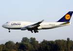 Lufthansa Boeing 747-438 D-ABTL Dresden Flughafen Mnchen 11.09.2010