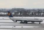 Lufthansa Airbus A 340-642 D-AIHR Flughafen Mnchen 18.12.2010