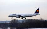 Lufthansa Airbus A 321-131 D-AIRA Flughafen Mnchen 20.12.2010
