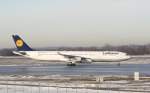 Lufthansa Airbus A 340-313X D-AIGP Paderborn Flughafen Mnchen 21.12.2010