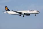Lufthansa Airbus A 321-231 D-AISI BErgheim Flughafen Mnchen 29.01.2011