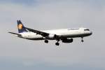 Lufthansa Airbus A 321-231 Bocholt D-AISO Flughafen Mnchen 15.03.2011