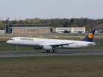 Lufthansa A 321-231 D-AIDG beim Start in Berlin-Tegel am 16.04.2011