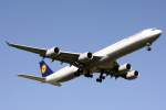 Lufthansa Airbus  A 340-642X D-AIHY Flughafen Mnchen MUC 26.08.2011
