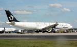 Lufthansa Airbus  A 340-311 D-AIGC Flughafen FRankfurt am Main 10.09.2011