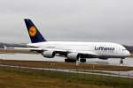 Lufthansa Airbus  A 380-841 D-AIMB Taufnamen Mnchen Flughafen Mnchen 06.12.2011