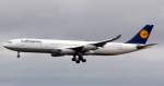 Airbus  A 340-313X D-AIGO Offenbach Von Lufthansa Am Flughafen Mnchen 05.01.2012