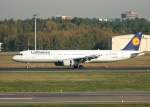 Lufthansa A 321-131 D-AIRD  Coburg  nach der Landung in Berlin-Tegel am 15.10.2011