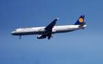 Lufthansa Airbus A300B4-603 D-AIAL  Stade  beim Landeanflug zum Flughafen Berlin-Tegel am 10.06.08.